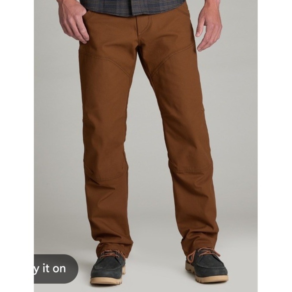 Kuhl The Law Jean Canvas Stretch Hiking 36x34 Mens Brown Patina Gorpcore EUC